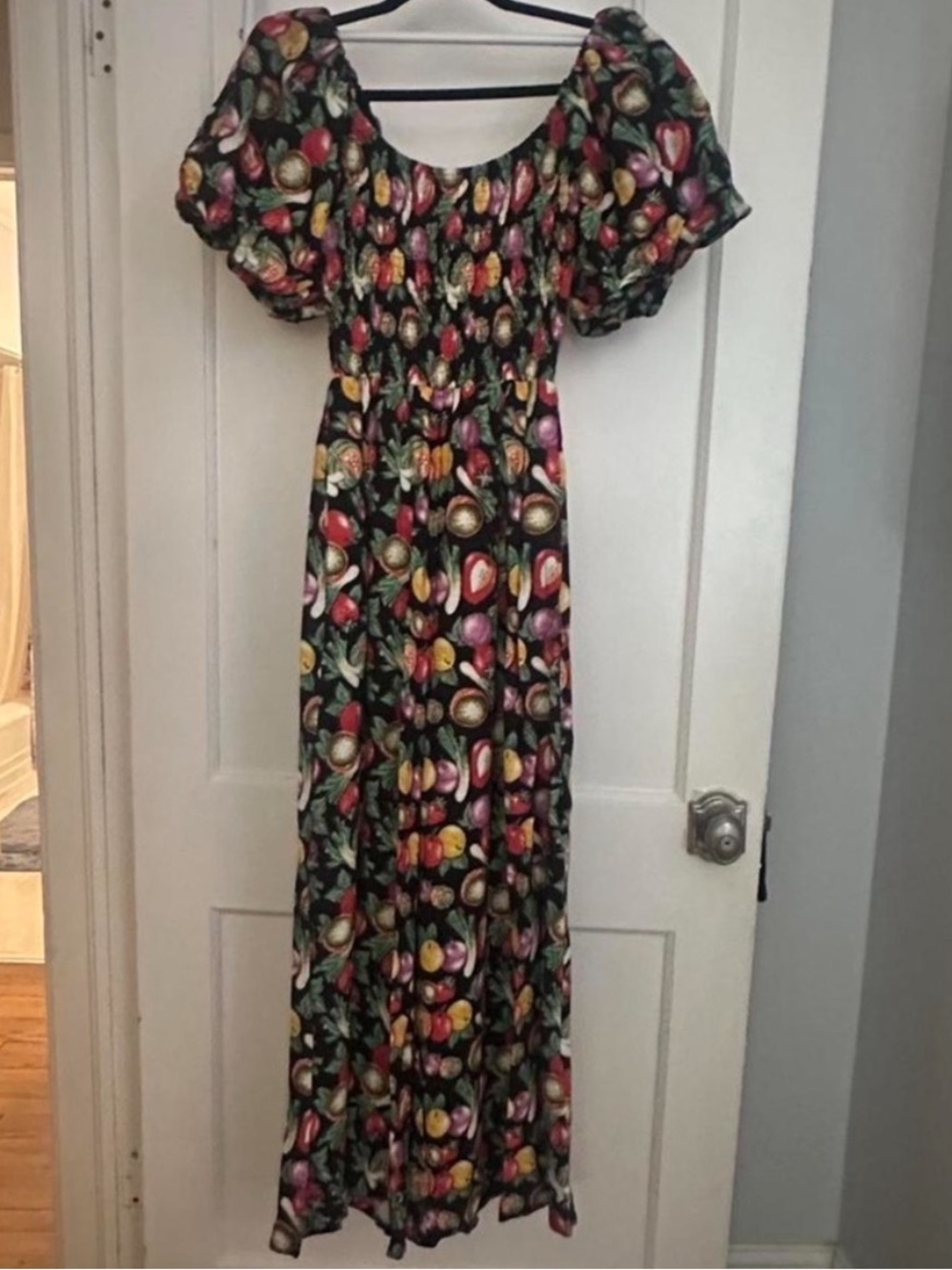 XS Fashion Brand Company Vegetable Medley Smocked Jumpsuit